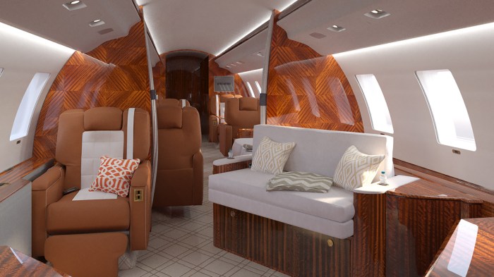 What to Expect in a Private Jet Interior