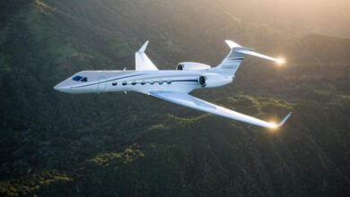 Jets bombardier jet longest aerocorner